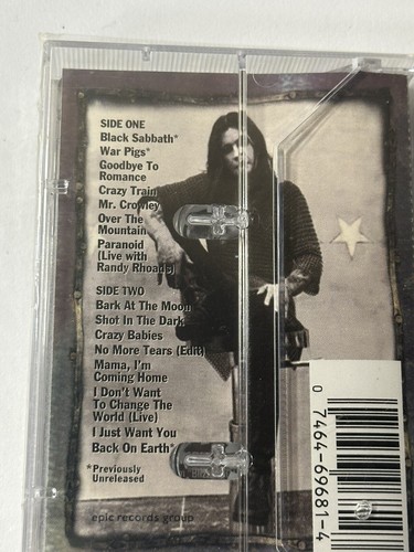 The Ozzman Cometh By Ozzy Osbourne (Cassette,1997) Hype Sticker, Sealed - Picture 9 of 16