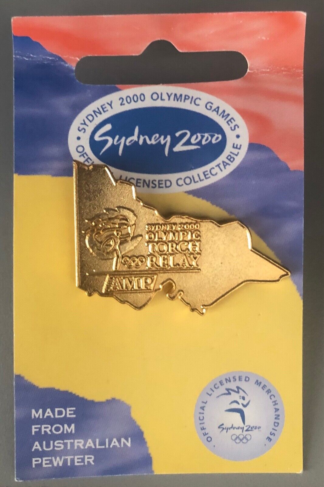 Olympic Sydney 2000 Torch Relay Pin Badge