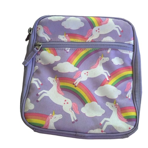 Pottery Barn Rainbow Unicorn Mackenzie Lunch Box - Picture 1 of 5
