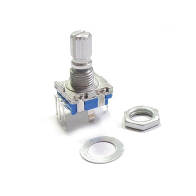 5PCS Rotary encoder with switch EC11 Audio digital potentiometer 15MM handle CA