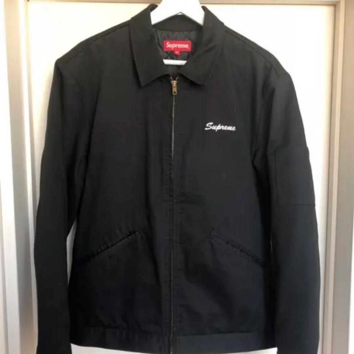 Supreme x Playboy Work Jacket Zip Up 16AW Black Size M | eBay Supreme x Playboy Work Jacket Zip Up 16AW Black Size M | eBay