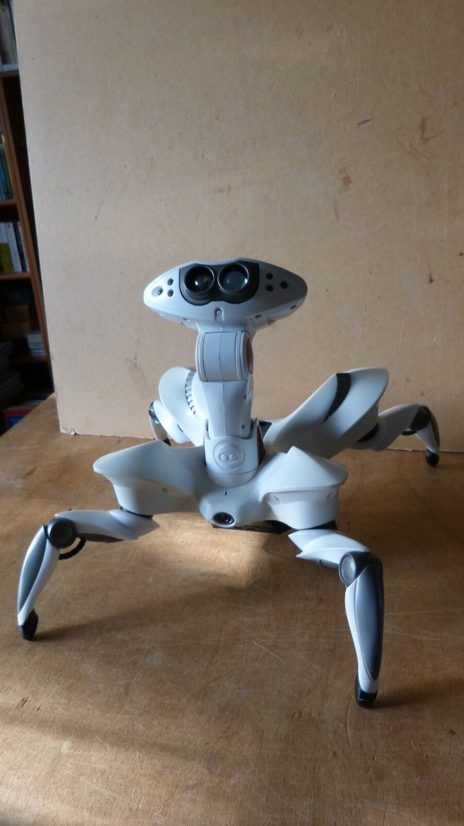 Robot Jouet WowWee RoboQuad – Insecte Araignée – Année 2007 (occasion, Fonctionne)