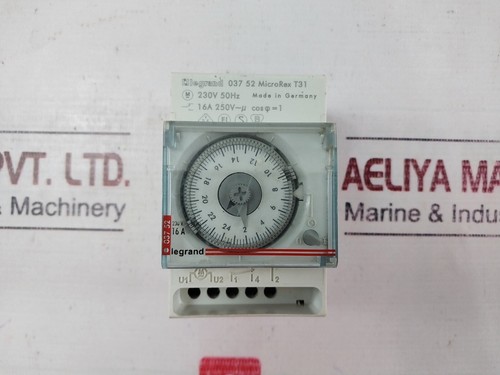 Legrand 037 52 Analogue DIN Rail Time Switch 230v 50hz - Picture 5 of 7