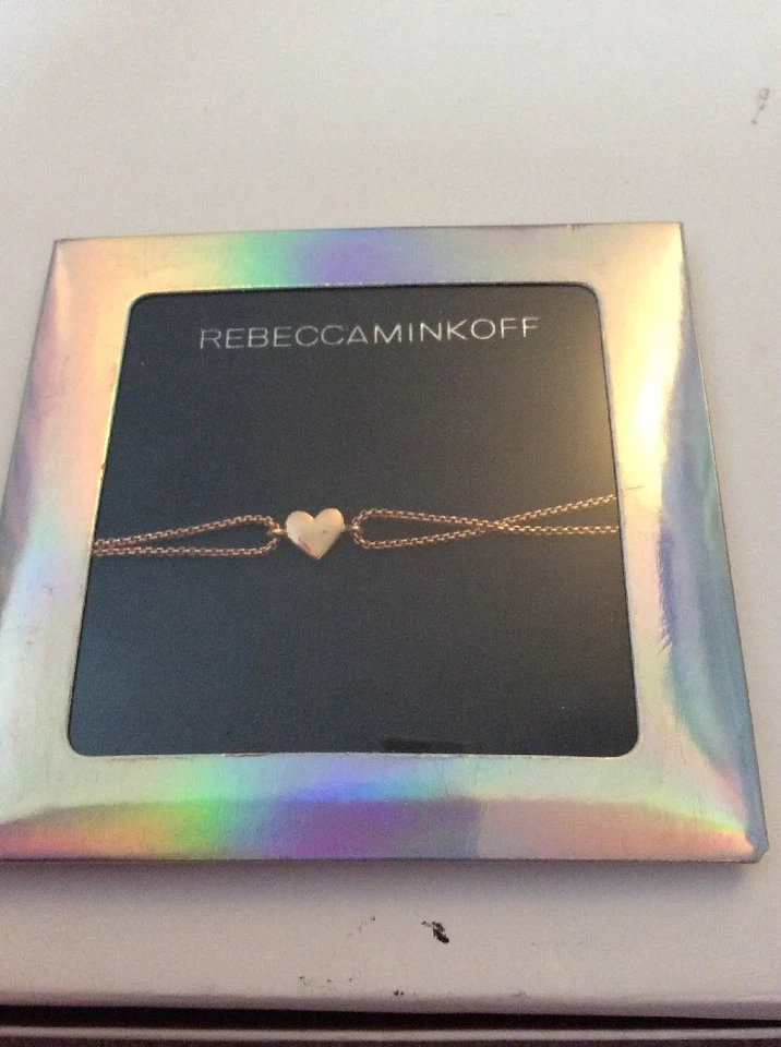 Pulsera Corazón $38 Rebecca Minkoff Tono Oro Rosa RM31 Foto 2 de 4