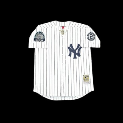 NEW YORK YANKEES JETER ユニフォーム Derek Jeter New York Yankees 5 World Series Men's Pinstripe
