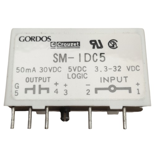 Lot of 5 Gordos Crouzet SM-IDC5 Relay Module, 3.3-32VDC Input, 50mA 30VDC Output - Picture 2 of 5