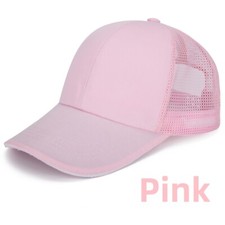 Classics Baseball Cap Trucker Hat Mesh Snapback Adjustable Solid Blank Hip Hop