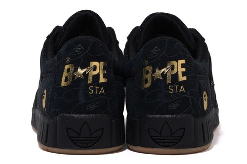 38801 bape x adidas N bape 1st line camo black US7.5 - Picture 4 of 5