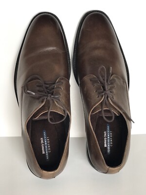 Giorgio Brutini Memory Tech Comfort Brown Leather Dress Lace-Up Shoes Men\'s 13 M GIORGIO BRUTINI - Men main image 4