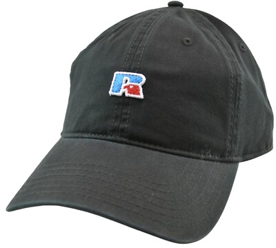 Russell Athletic Sportswear Black Eagle Relaxed Fit Dad Hat