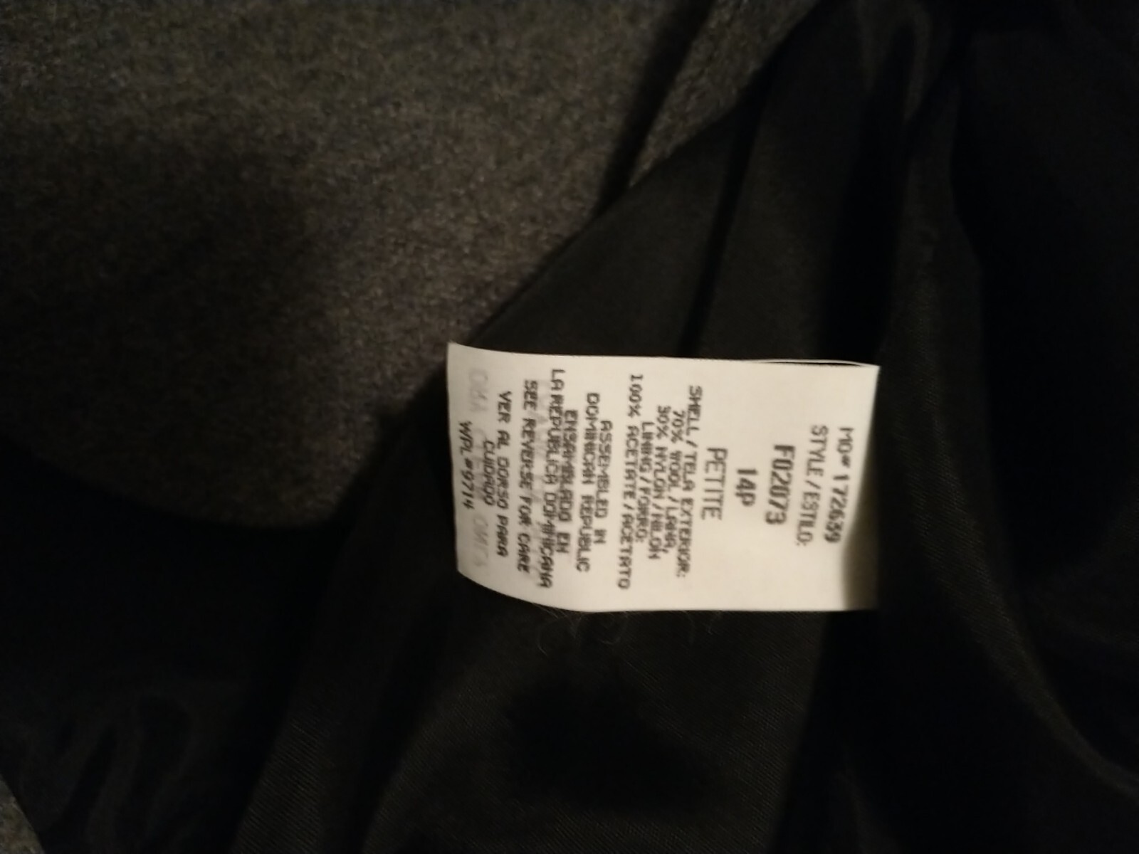 Sag Harbor 70% Wool Classic Solid Gray Blazer Jac… - image 6