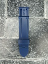 New 26m Genuine Rubber Tang Strap Blue Diver Watch Band for PANERAI Tongue