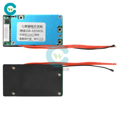 7S 29.4V Li-ion Ternary Li Battery Protection Board Charging Discharging Protect