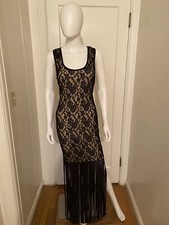 fringe dress xl NEW WITHOUT TAGS 149.00 20.00 s h