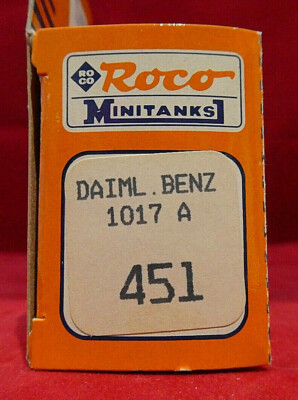 VINTAGE HO GAUGERoco Minitanks #451 Daimer Benz 1017A