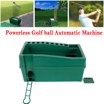 Grün Powerless Golfball Dispenser Golf ball Automatic Golf Training Machine DHL