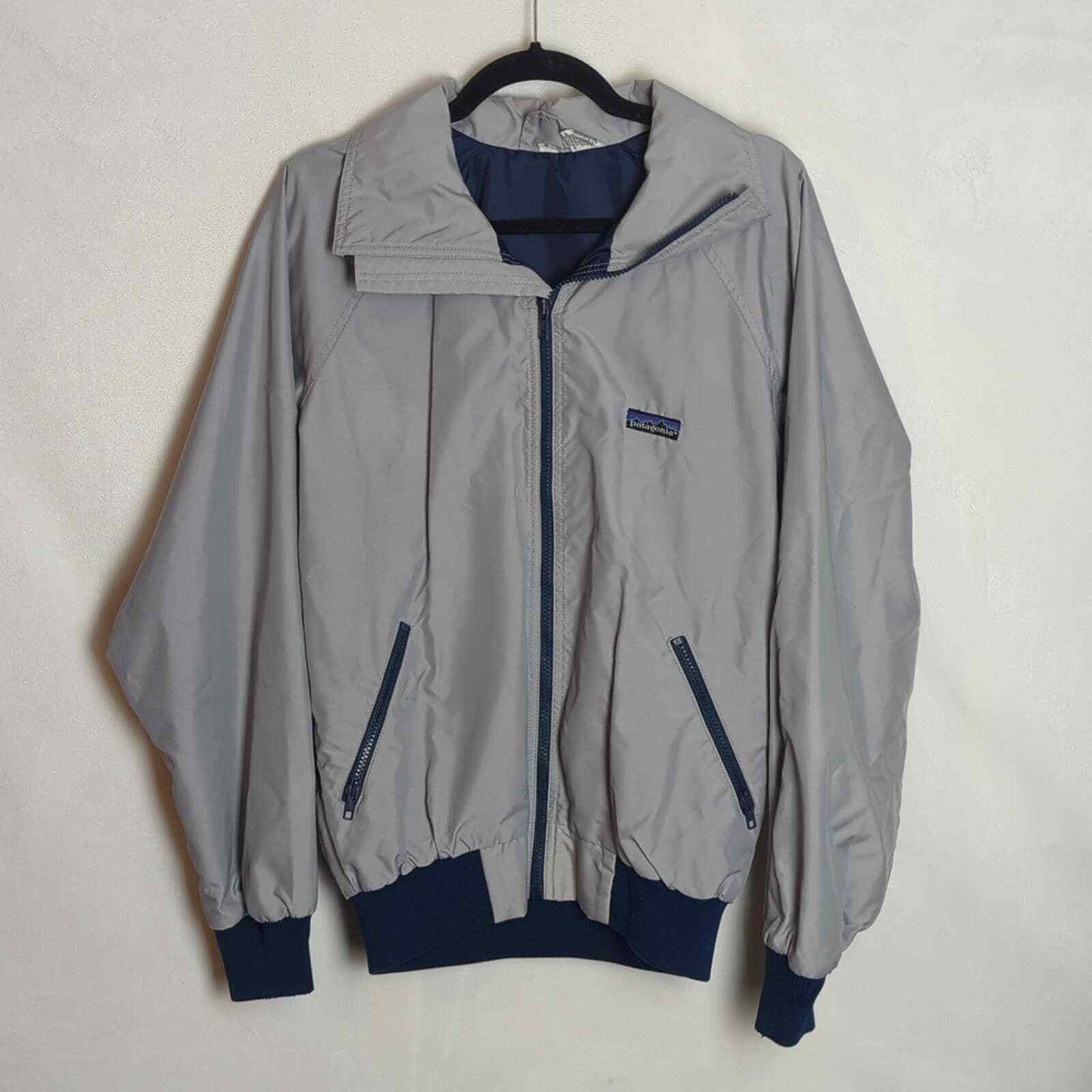 zip up nylon jacket
