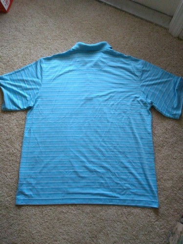 PEBLE BEACH Performance Blue Shirt Size XL (300) - Picture 6 of 12