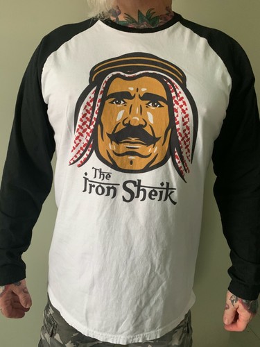 THE IRON SHEIK Unisex T Shirt Sz. (XL 