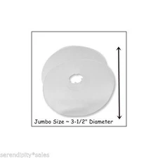 8 JUMBO Flexible Plastic BOBBINS for Cord KUMIHIMO Bob EEZ Braiding 3-1/2 inch