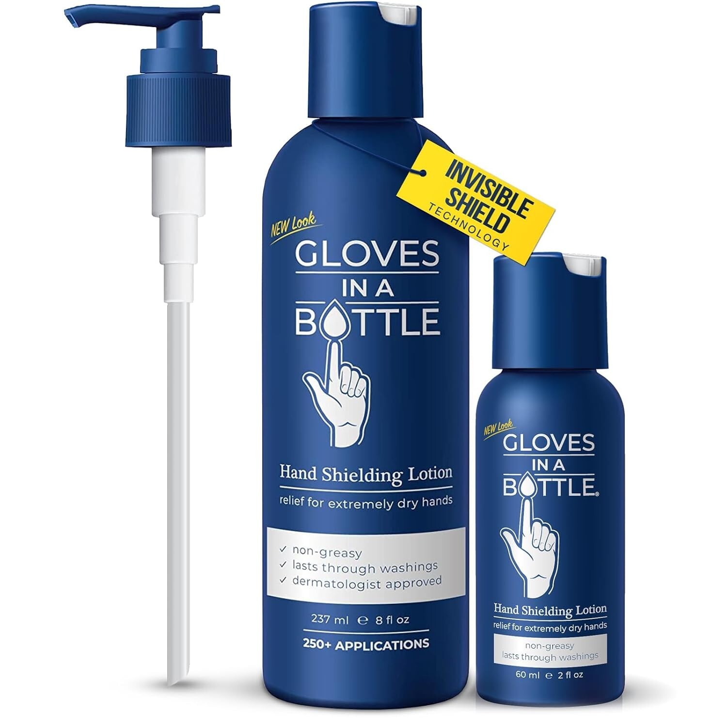 Gloves in a Bottle Lotion w/Pump (One each-2 fl oz & 8 fl oz)-image