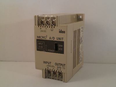 IDEC MICRO 3 ANALOG INPUT UNIT FC2A-AD1  24VDC/ 0-5V