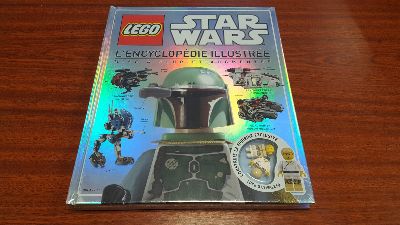 LEGO Star Wars Encyclopédie Augmentée 2014 livre rare neuf guide figurines vaisseaux