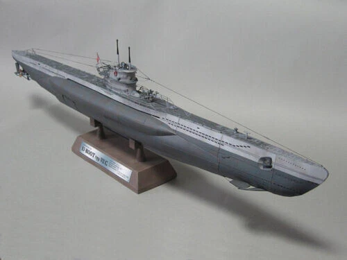 1:100 Germany U-boat Type VIIC Submarine Paper Model DIY Models & Kits