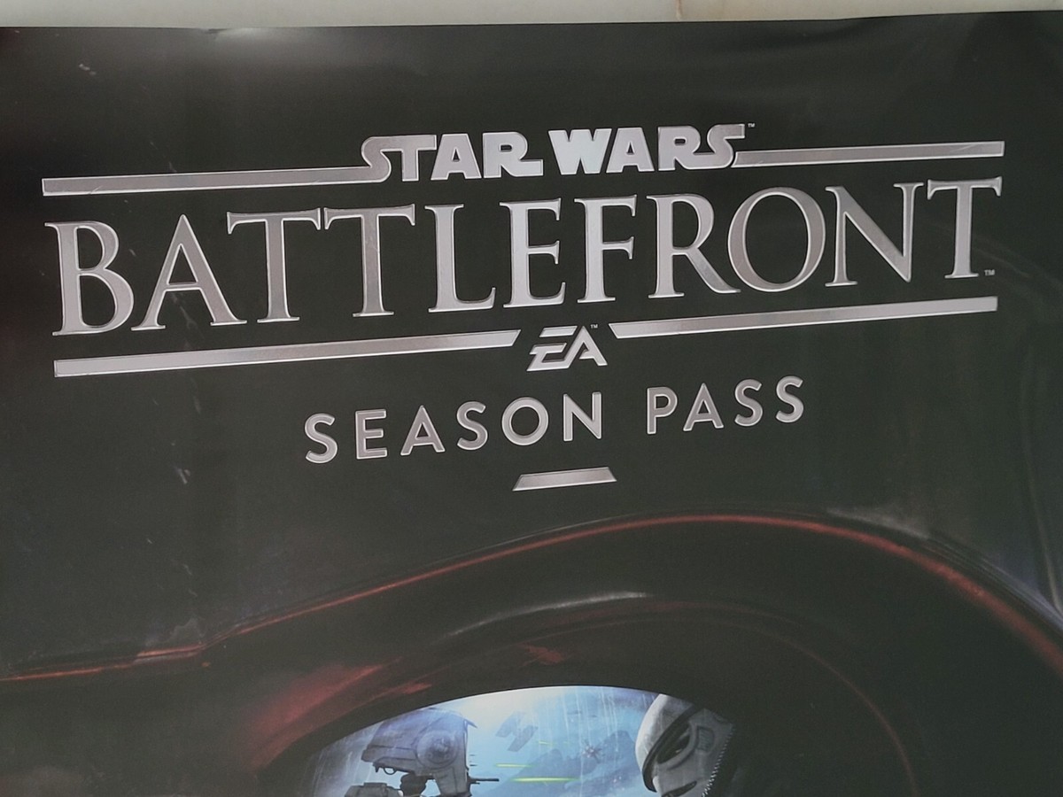PS4 スターウォーズバトルフロンティア SEASON PASS ポスター