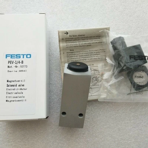 1 Stück Neu Festo PEV-1/4-B 10773 Druckschalter Expressversand - Bild 1 von 4
