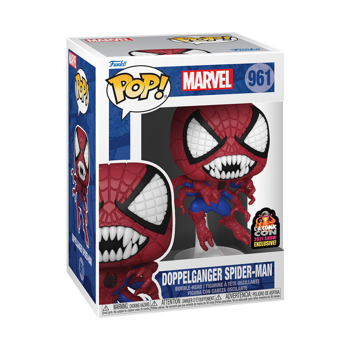 Funko Pop! : Marvel - Doppelganger Spider-Man #961 LA Comic Con