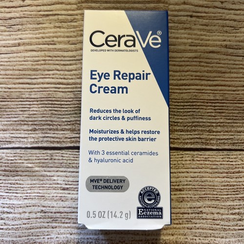CeraVe Eye Repair Cream 0.5 oz. Eye Cream, Brand New - 第 1/4 張圖片