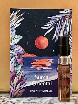 SUMA ORIENTAL Une Nuit Nomade Eau De Parfum Official Sample Spray 2.5mL