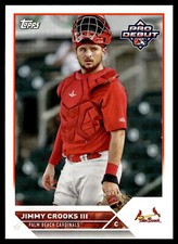 2023 Topps Pro Debut Jimmy Crooks III #PD-177 Palm Beach Cardinals