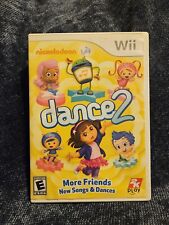 Dance 2 Nintendo Wii Nickelodeon Game Manual Included Dora Diego Umizoomi