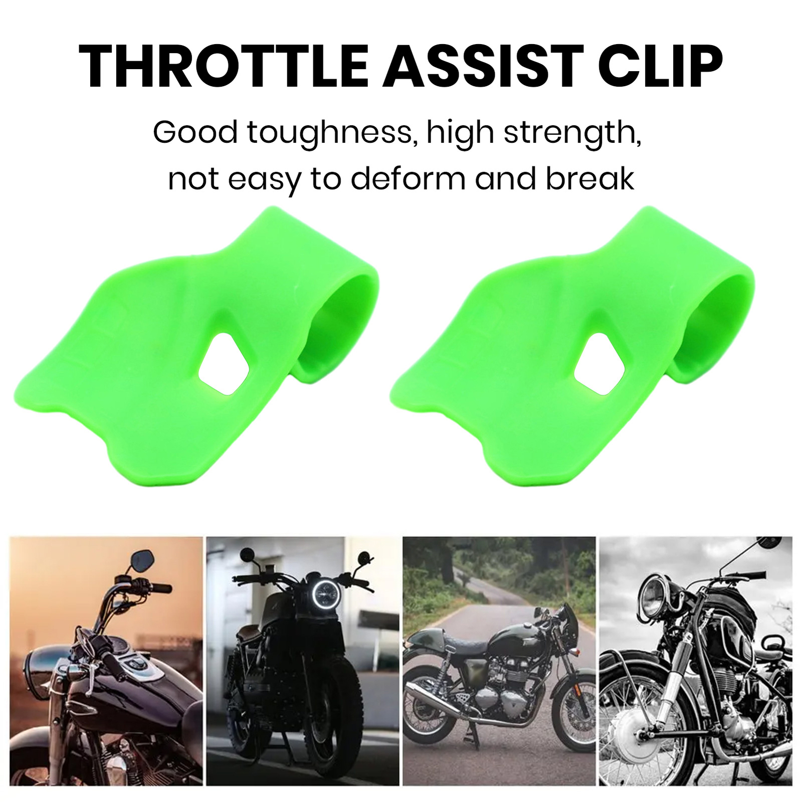 Motorcycle Hand Fatigue Reducer Grip Accessory Universal Throttle Clip