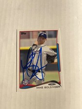 Arizona Diamondbacks MIKE BOLSINGER Signed Card