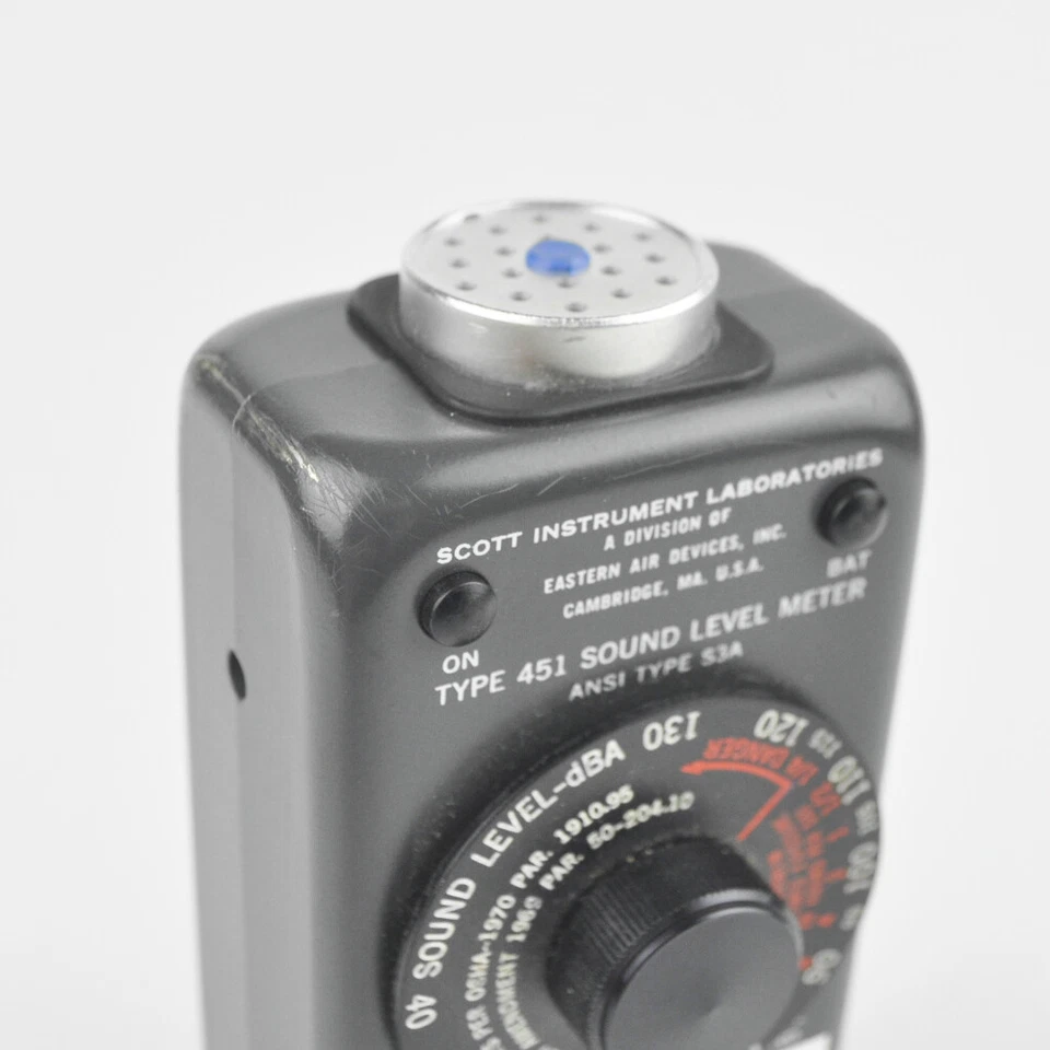 Scott Instrument Laboratories - Type 451 Sound Level Meter - - Image 4 of 4