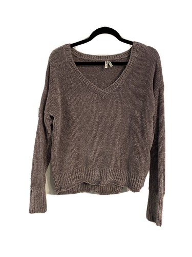 mudd chenille sweater cutout - Gem