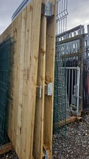 Image of Timber gate 2m high x 3.3m wide.