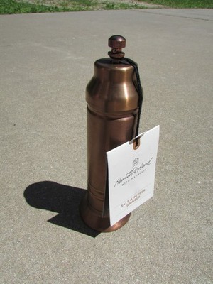 Hearth & Hand With Magnolia 7'' Salt & Pepper Crank Grinder Copper Finish New