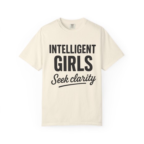 Empowering Unisex Tee Smart Girls Graduation Gift S-XXL Casual Top - Picture 2 of 52