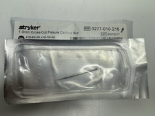 Lot of 8 Stryker 0277-010-210  Cross-Cut Fissure Carbide Bur