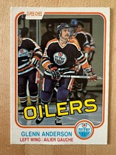 Glenn Anderson Rookie Card RC 1981-82 O-Pee-Chee #108 (B). rookie card picture