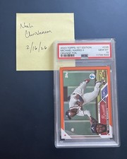 2023 Topps Series 1 1st Edition Michael Harris II #226 Orange Foil /75 (RC)