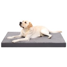 Orthopedic Dog Crate Bed for Large Dogs, Waterproof, EggCrate Foam 41x27