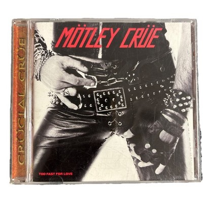 Vintage 1999 CD Too Fast for Love by Motley Crue Authentic Made In USA