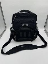 Vintage Oakley Vertical Messenger Bag Tactical Field Gear Black Y2K Cyber Hacker