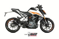 Auspuff Endtopf Mivv X-M1 KTM 125 Duke 2021 - 2023