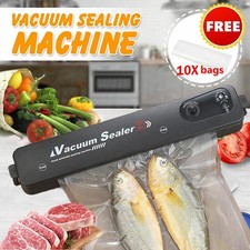 3 In1 Vacuum Food Sealer Automatic Manual Vacum Sealer Dry&Wet Machine w/Bag